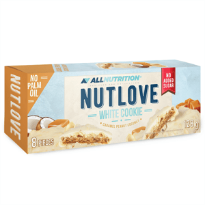 Nutlove White Cookie Caramel Peanut Coconut 128g