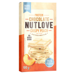 Protein Chocolate Nutlove Crispy Peach 100g