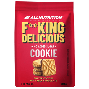 Fitking Cookie Butter Cookies With Milk Chocolate 200g