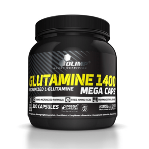 Glutamine 1400 Mega Caps 300 Kapslí