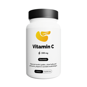 Citronek Vitamin C 500 mg s šípky – 90 veganských tablet | Podpora imunity a energie