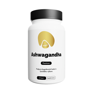 Citronek Ashwagandha 500 mg – 60 veganských kapslí | Adaptogen pro stres a výkon