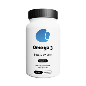 Citronek Omega 3 300 mg EPA + DHA – 60 kapslí | Podpora mozku, srdce a zraku