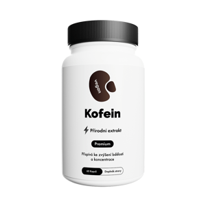 Citronek Kofein z Guarany 100 mg – 60 veganských kapslí | Energie a soustředění