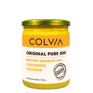 COLVIA ORIGINAL PURE GHÍ MÁSLO Z COLOSTRA 360 g