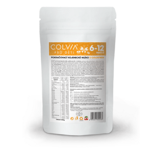 COLVIA Pokračovací kojenecké mléko s colostrem 6–12 měsíců, 500g