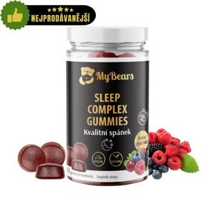 MyBears gumoví medvídci Kvalitní spánek 60ks